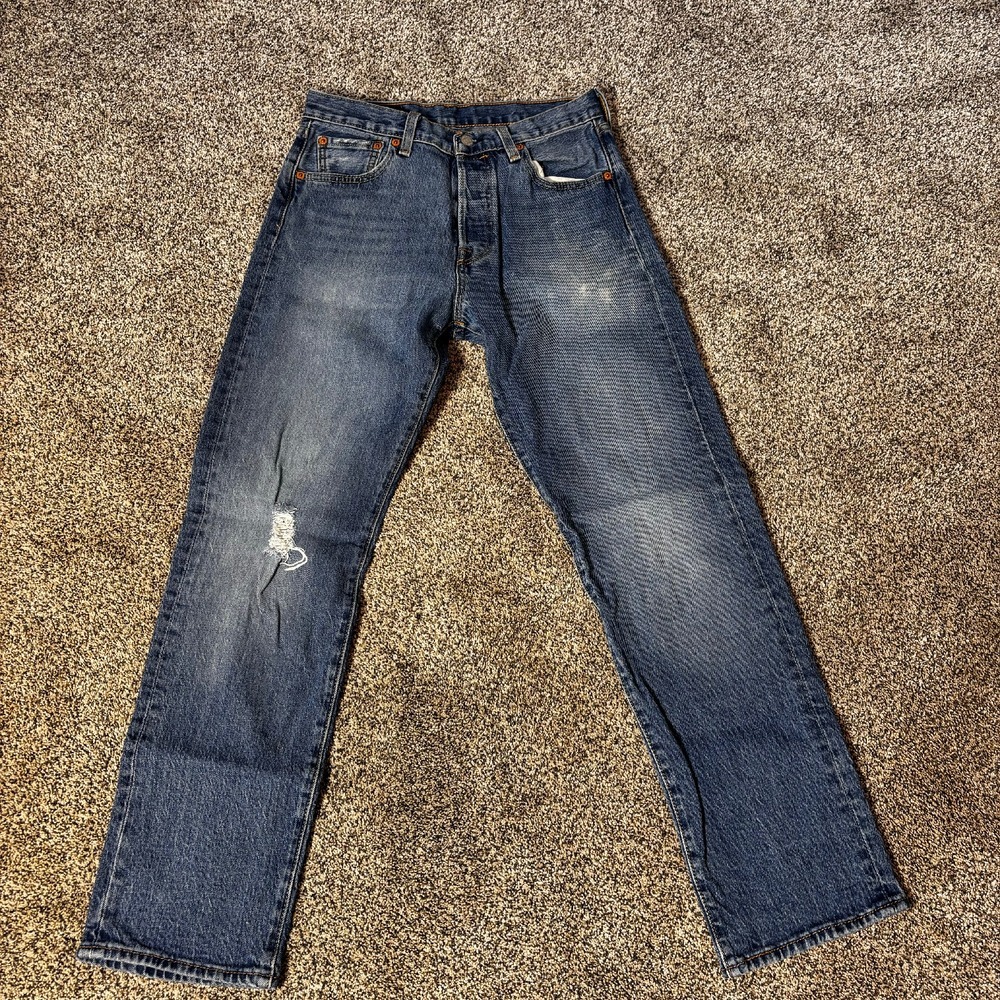 Levi's Men's Straight Jeans - Dark Blue